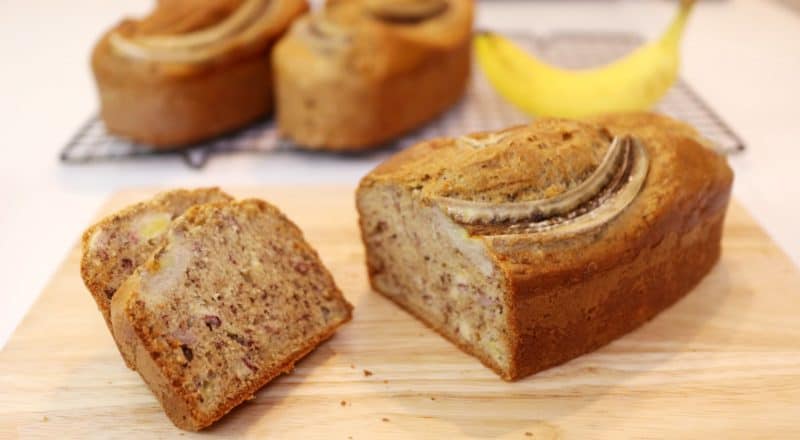 Cách làm bánh chuối nướng bằng nồi chiên không dầu