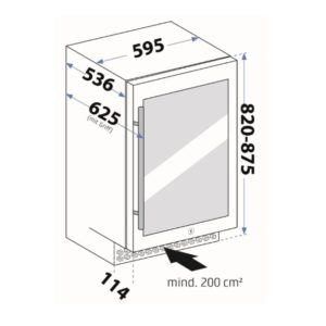 Tủ Rượu Caso 772 Winechef Pro 40 Chai 6 Tủ Rượu Caso 772 Winechef Pro 40 Chai