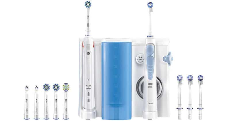 Bàn Chải Điện Oral-B Oral Health CenterSmart 5000 Và Tăm Nước OxyJet