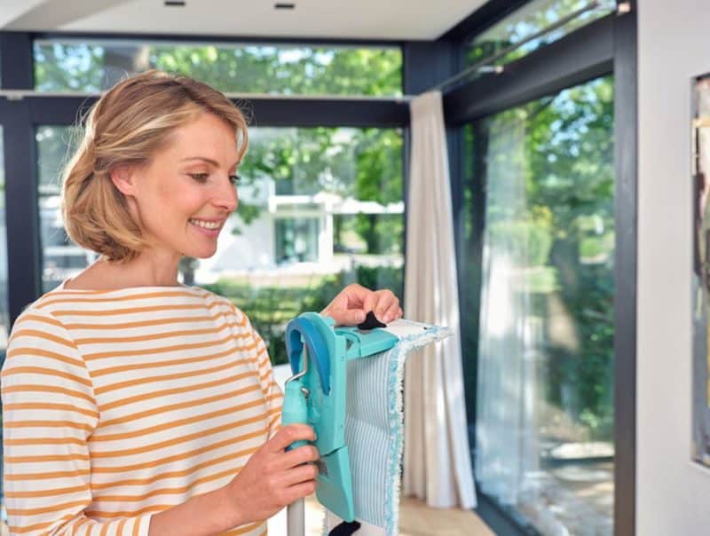 Giẻ Lau Sàn Thay Thế Cây Lau Nhà Leifheit 52124 Twist Medium Ergo