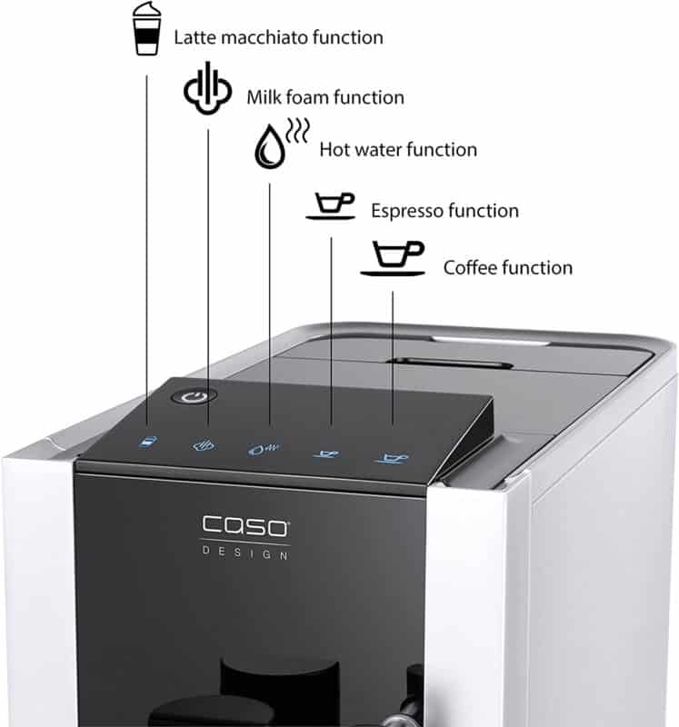 Máy Pha Cà Phê Tự Động Caso Crema One 1881