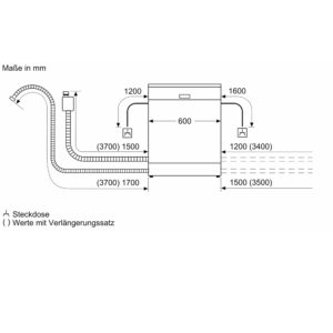 Máy Rửa Chén Siemens SE63HX60CE iQ300 Âm Tủ 6 Máy Rửa Chén Siemens SE63HX60CE iQ300 Âm Tủ