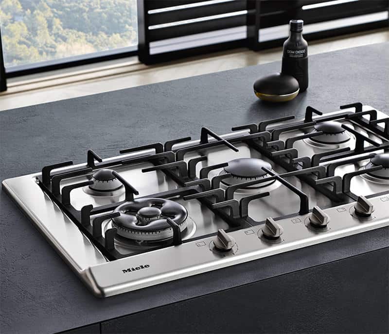 Bếp Gas Miele KM 2052 8 Bếp Gas Miele KM 2052