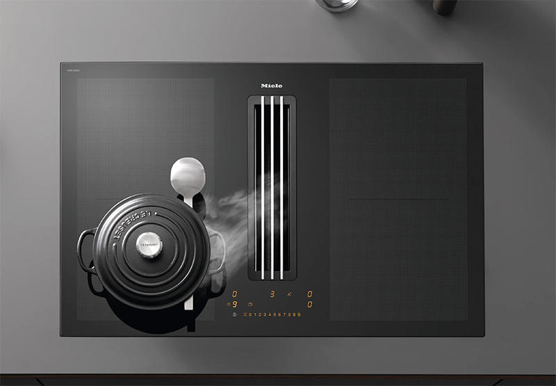 Bếp Từ Kết Hợp Hút Mùi Miele KMDA 7476 FR 10 Bếp Từ Kết Hợp Hút Mùi Miele KMDA 7476 FL