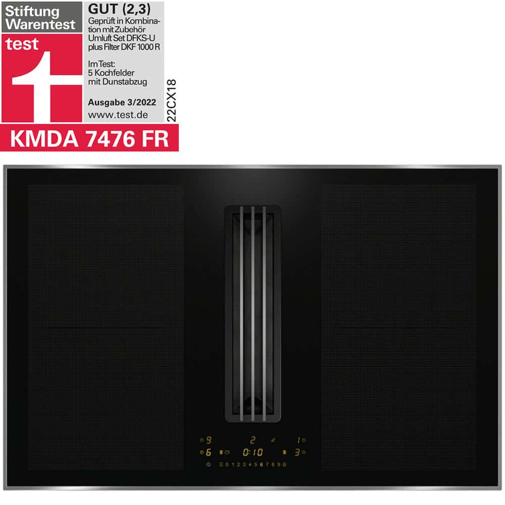 Miele KMDA 7476 FR-1 Bếp Từ Kết Hợp Hút Mùi Miele KMDA 7476 FR