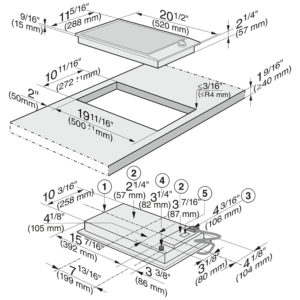 Bếp Gas Miele ProLine CS 1011-1 G