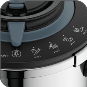 Nồi Áp Suất Tefal P4220745 Nutricook 6L Kèm Giỏ Hấp 2 Nồi Áp Suất Tefal P4220745 Nutricook 6L Kèm Giỏ Hấp