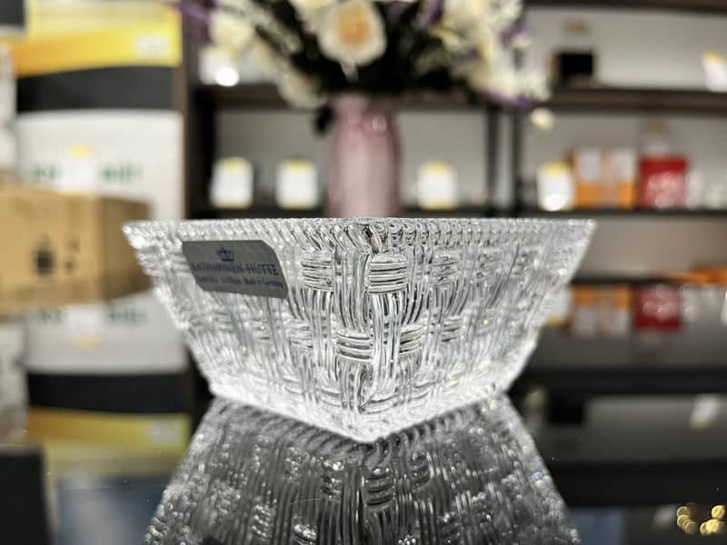 Thố Pha Lê Nachtmann Katharinen-Hutte 104124-2 Schale Bowl Korb