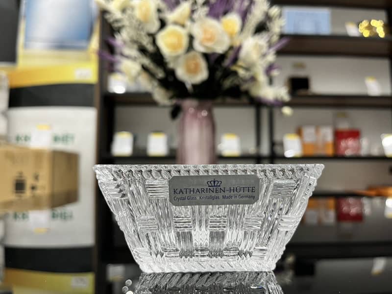 Thố Pha Lê Nachtmann Katharinen-Hutte 104124-2 Schale Bowl Korb