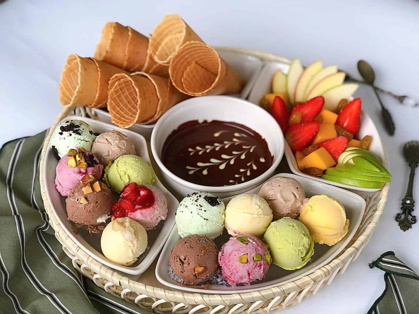 Cách làm kem bơ sầu riêng