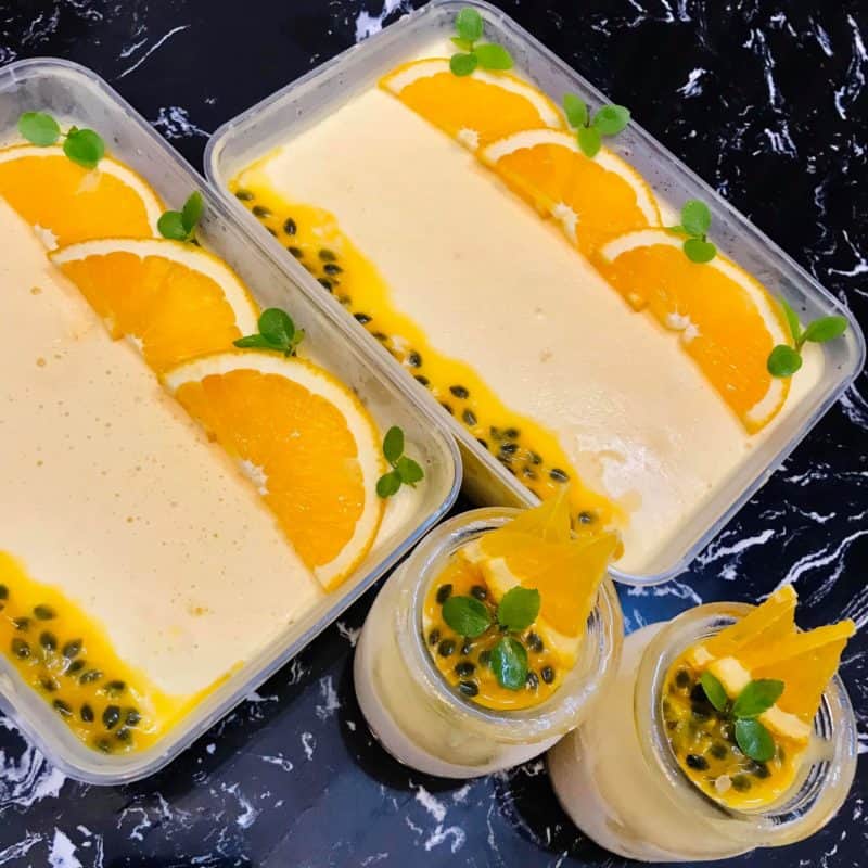 Cách làm kem chanh dây tại nhà