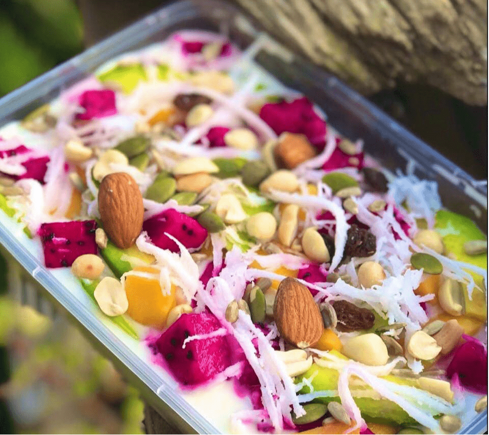 Cách làm kem hoa quả