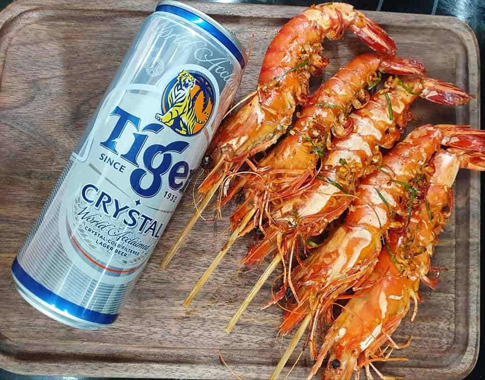 Công thức làm tôm nướng muối ớt đơn giản tại nhà