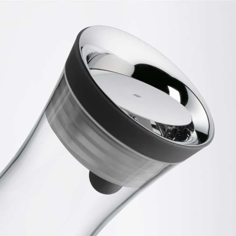 Bình Đựng Nước Thủy Tinh Wmf Basic 1L Nắp Đen