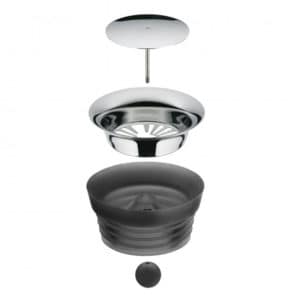 Bình Đựng Nước Thủy Tinh Wmf Basic 1L Nắp Đen