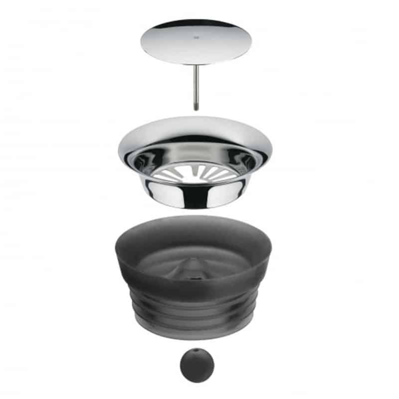 Bình Đựng Nước Thủy Tinh Wmf Basic 1L Nắp Đen