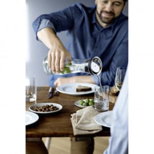 Bình Đựng Nước Thủy Tinh Wmf Basic 1L Nắp Đen