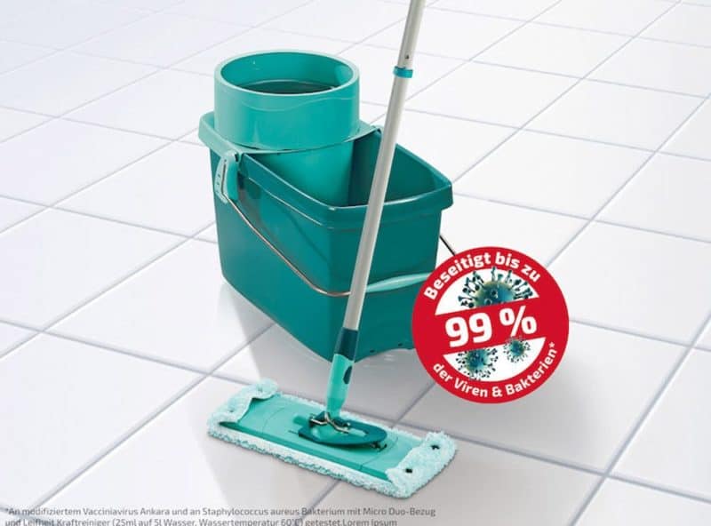 Giẻ Lau Sàn Thay Thế Cây Lau Nhà Leifheit 55320 Twist M Micro