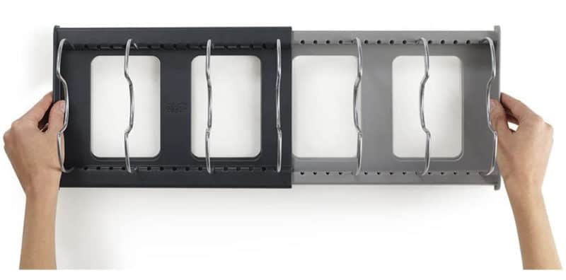 Giá Để Nắp Vung, Chảo Joseph Joseph 85167 DrawerStore Màu Xám Đen 9 Giá Để Nắp Vung, Chảo Joseph Joseph 85167 DrawerStore Màu Xám Đen