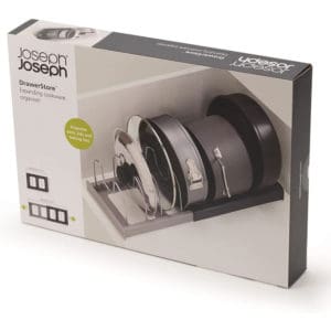 Giá Để Nắp Vung, Chảo Joseph Joseph 85167 DrawerStore Màu Xám Đen 5 Giá Để Nắp Vung, Chảo Joseph Joseph 85167 DrawerStore Màu Xám Đen