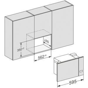 Lò Vi Sóng Kèm Nướng Miele M 2234 SC 3 Lò Vi Sóng Miele M 2234 SC
