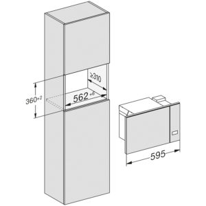Lò Vi Sóng Kèm Nướng Miele M 2234 SC 4 Lò Vi Sóng Miele M 2234 SC