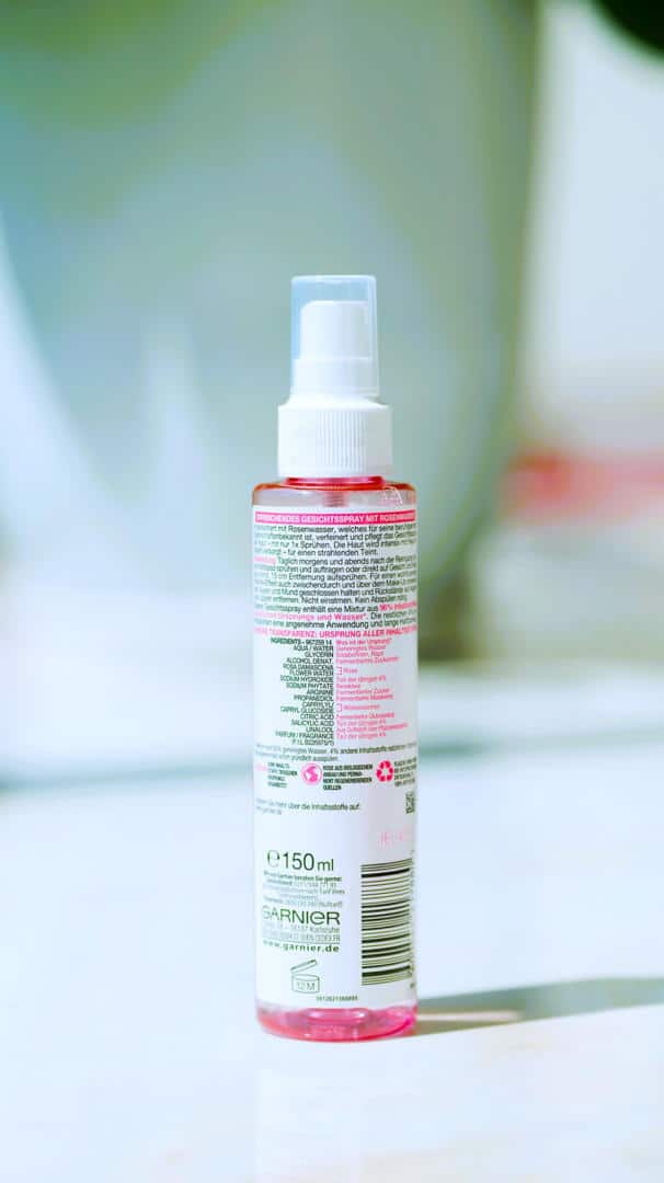 nuoc-hoa-hong-garnier-2 Nước Hoa Hồng Garnier SkinActive 96%, 150ml - Nhập Khẩu Đức & EU