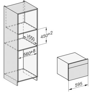 Lò hấp kết hợp vi sóng Miele DGM 7340
