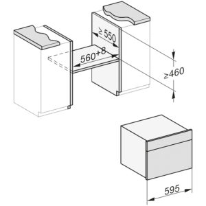 Lò hấp kết hợp vi sóng Miele DGM 7340