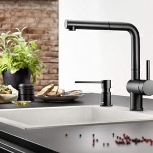 Vòi Nước Rửa Chén, Xà Phòng Blanco 525789 Lato