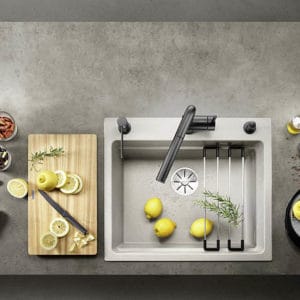 Vòi Nước Rửa Chén, Xà Phòng Blanco 525789 Lato 2 Vòi Nước Rửa Chén, Xà Phòng Blanco 525789 Lato