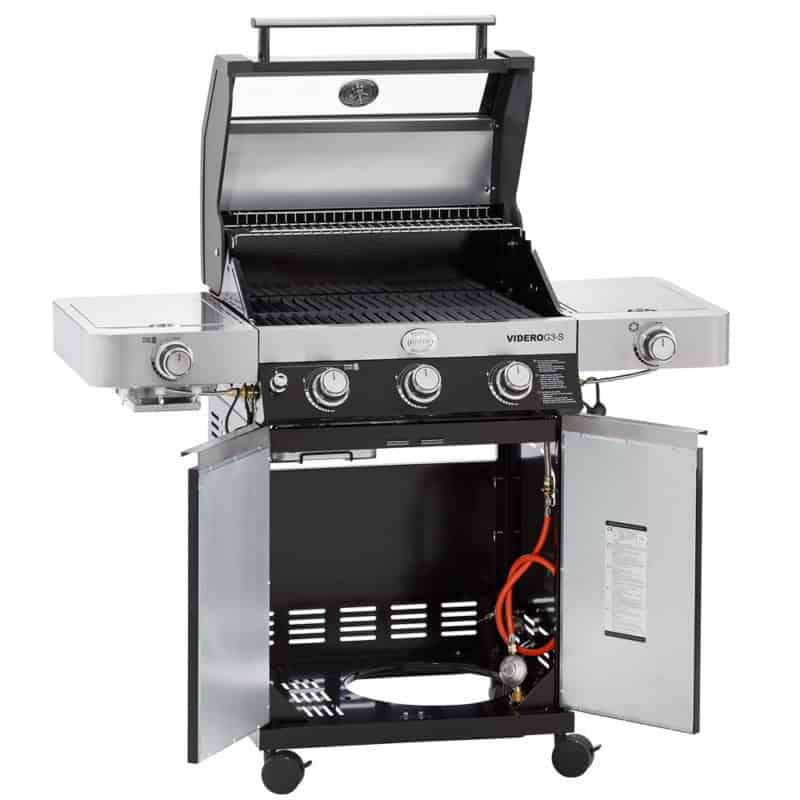Bếp Nướng BBQ Rösle 25530 VIDERO G3-S Vario 30 Mbar Dùng Gas