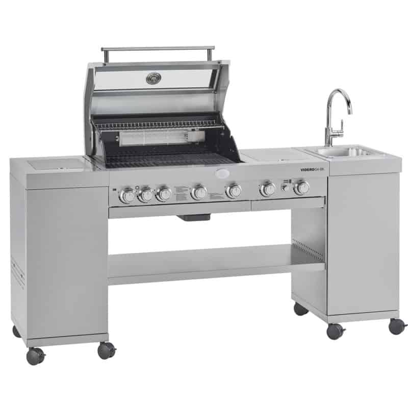 Bếp Nướng Gas BBQ Ngoài Trời Rösle VIDERO G4-SK Vario Thép Không Gỉ