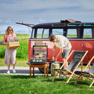 Bếp Nướng BBQ Rösle 25566 VIDERO G2-P Vario 30 Mbar Dùng Gas 9 Bếp Nướng Gas Di Động RÖSLE VIDERO G2-P