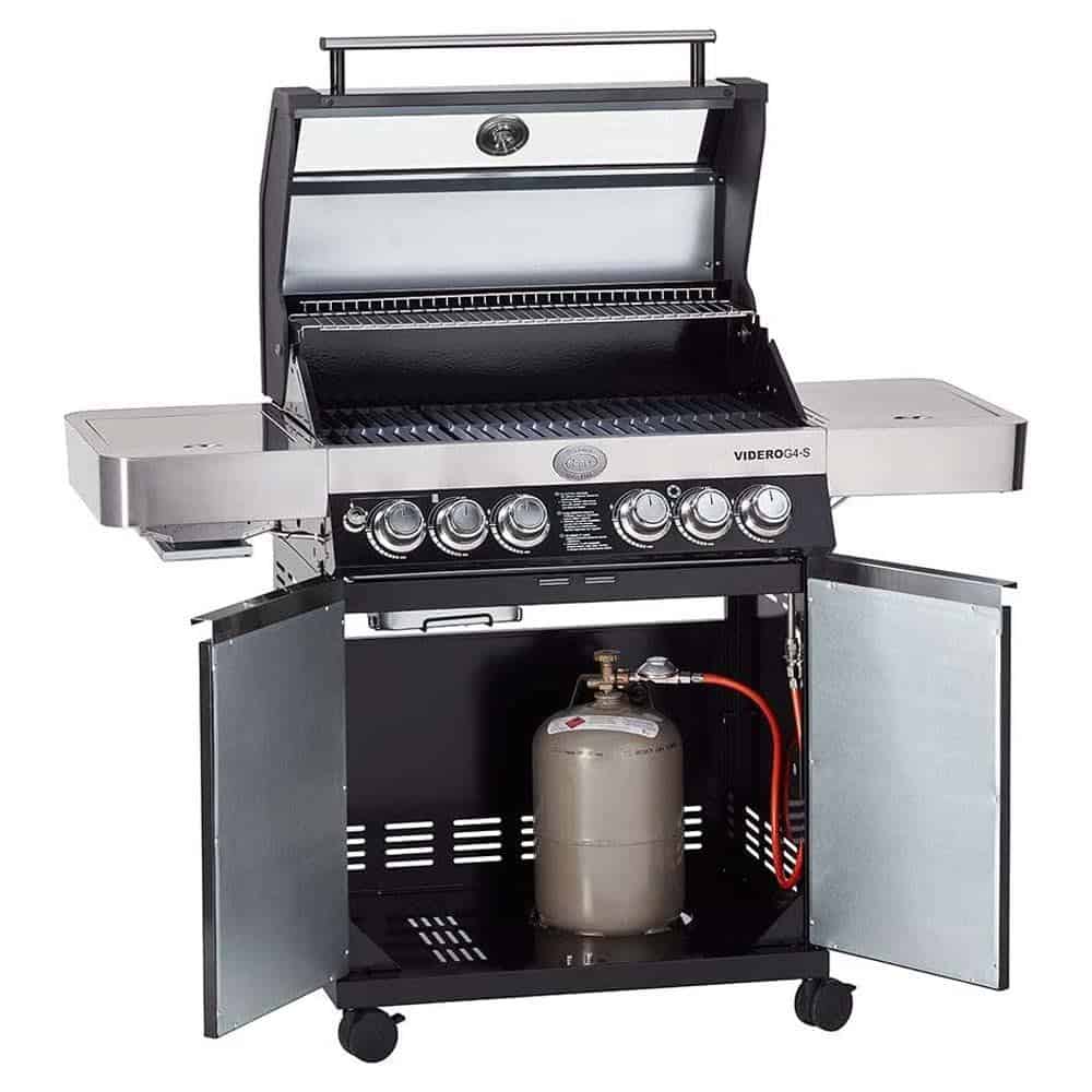 Bep-Nuong-Gas-ROSLE-Videro-G4-50-2 Bếp Nướng Gas RÖSLE Videro G4 50 mbar Black