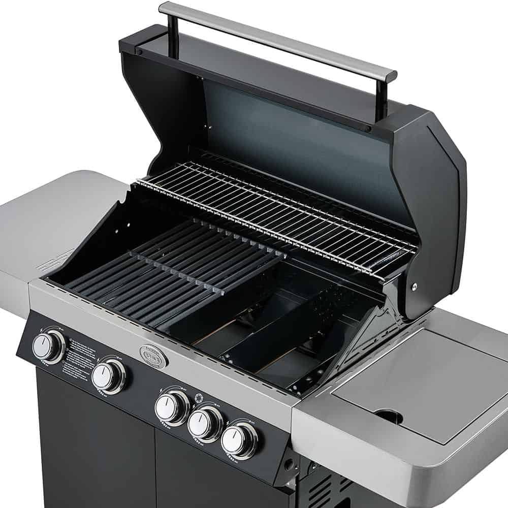 Bep-Nuong-Gas-ROSLE-Videro-G4-50-9 Bếp Nướng Gas RÖSLE Videro G4 50 mbar Black