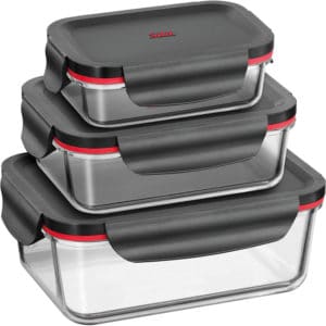 Bộ 3 Hộp Đựng Thực Phẩm Silit 2141295778 Storio Multifunktionsschalen
