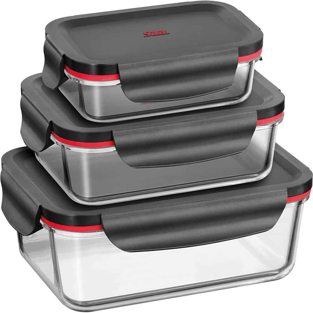 Bo-3-Hop-Dung-Thuc-Pham-SILIT-2141295778 Bộ 3 Hộp Đựng Thực Phẩm Silit 2141295778 Storio Multifunktionsschalen
