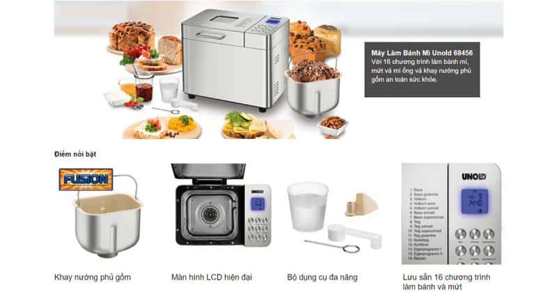 Review Máy Làm Bánh Mì Tốt Nhất 2022 5 máy làm bánh mì