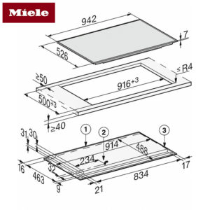 Bếp từ Miele KM 7999 FR