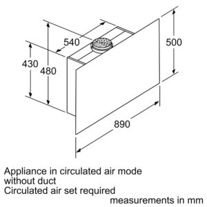 Máy hút mùi Siemens iQ500 LC97FLP60