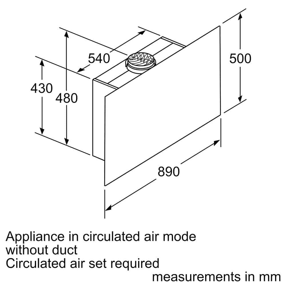 Siemens iQ700 LC97FVW62S-11 Máy Hút Mùi Siemens iQ700 LC97FVW62S