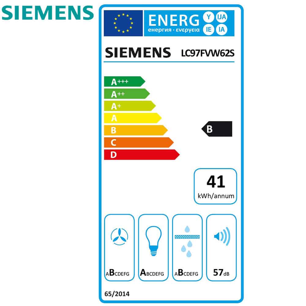 Siemens iQ700 LC97FVW62S-6 Máy Hút Mùi Siemens iQ700 LC97FVW62S