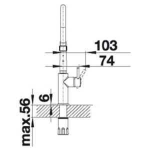 Vòi Rửa Blanco Catris-S Flexo 525793 5 Voi Rua Blanco Catris S Flexo 525793 5 Gia Dụng Đức Đà Nẵng