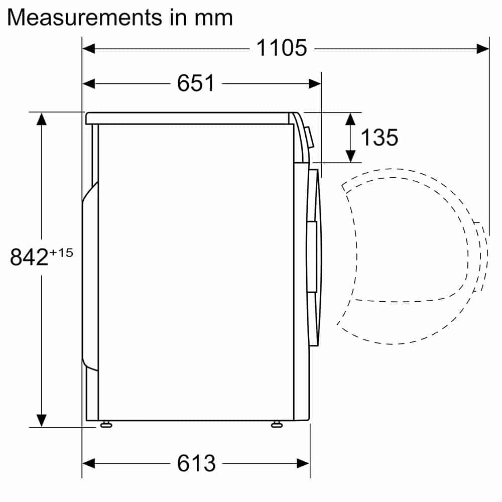Siemens iQ500 WT47W680 - 7 Máy sấy quần áo Siemens iQ500 WT47W680