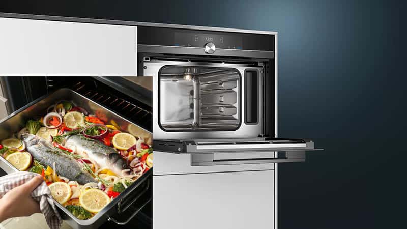 Lò hấp âm tủ Siemens iQ700 CD834GAB0