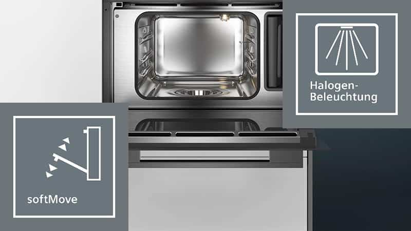 Lò hấp âm tủ Siemens iQ700 CD834GAB0