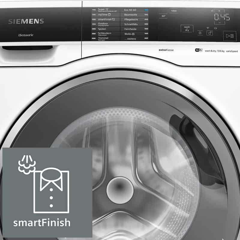 Máy giặt kèm sấy Siemens iQ700 WD14U593