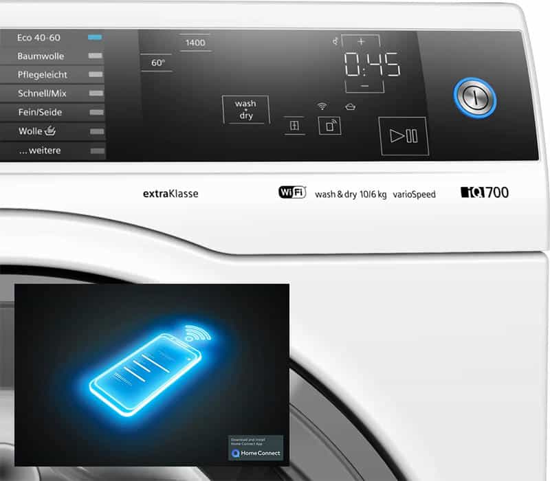 Máy giặt kèm sấy Siemens iQ700 WD14U593