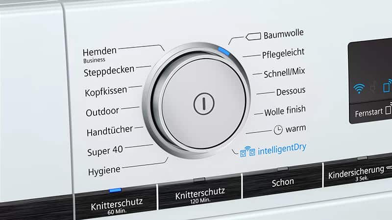 Máy Sấy Bơm Nhiệt Siemens iQ700 WT47XM40 8kg - Trắng 14 Máy sấy quần áo Siemens iQ700 WT47XM40